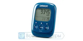 Шагомер OMRON Walking Style IV (HJ-325-EB), синий