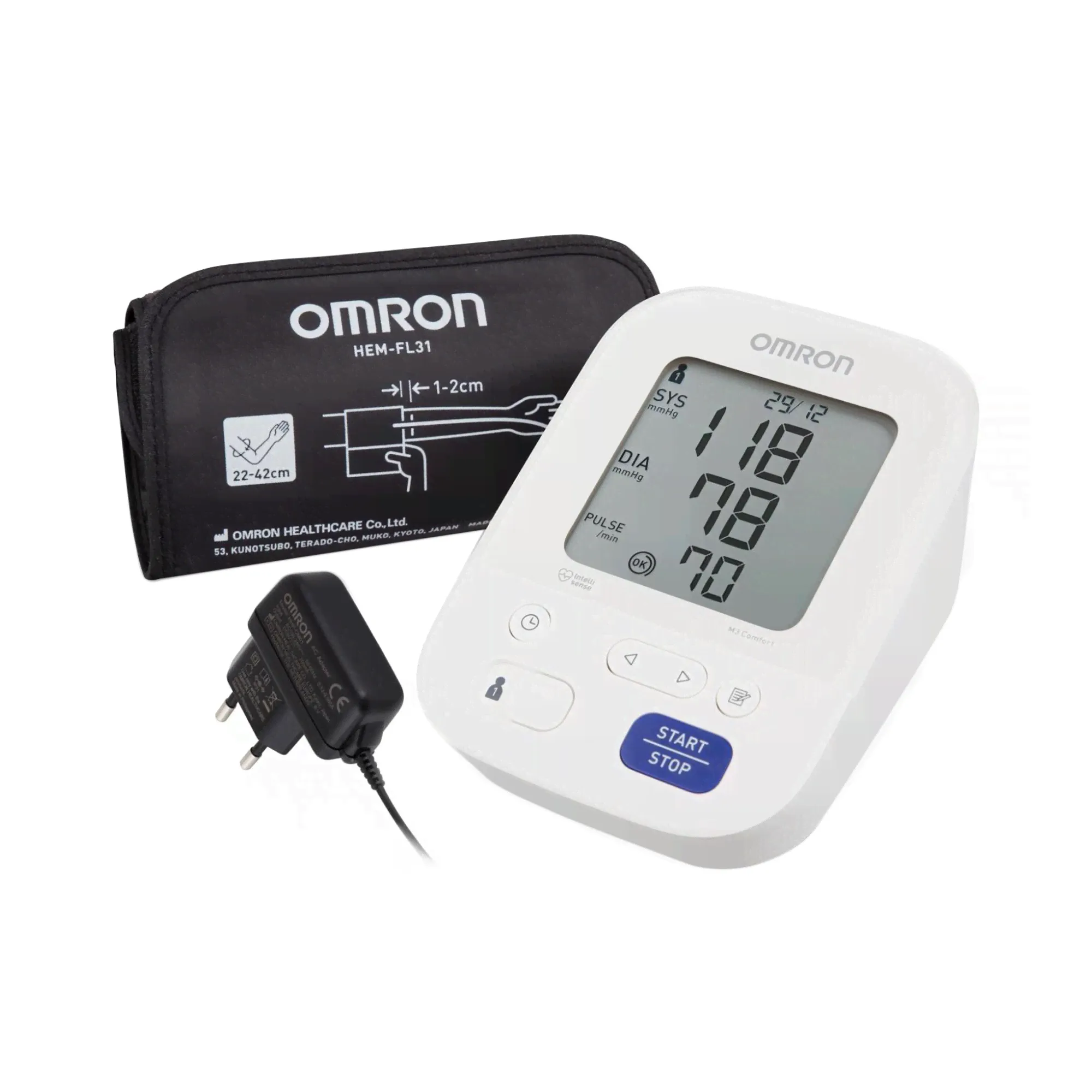 Тонометр автоматический Comfort M3 Omron/Омрон (ALRU)-0